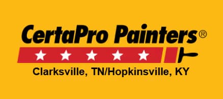 Logo for CertaPro Painters of Clarksville, TN/Hopkinsville, KY, a painting company in Clarksville, Tennessee.