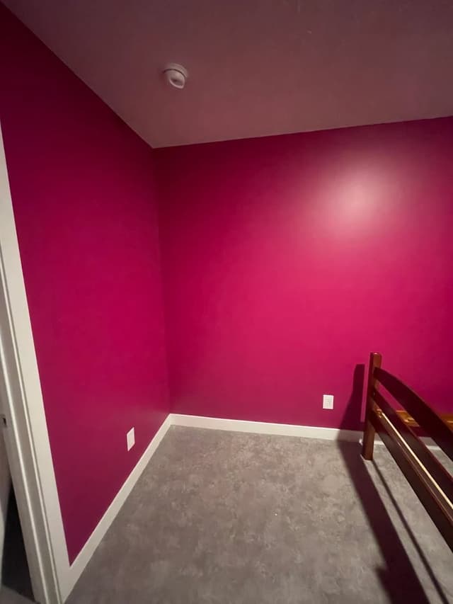 White Chooz Painters logo with blue background placeholder for paintig company logos