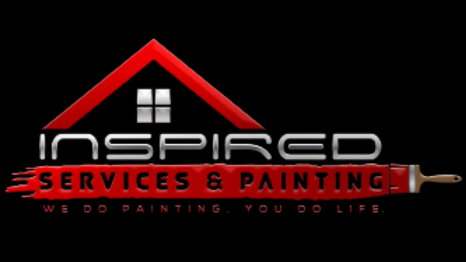 Logo for Inspired Services & Painting, a painting company in Akron, OH.
