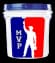 This is an image from Most Valuable Painters, located in Virginia. The logo for Most Valuable Painters features a painter silhouette holding a brush inside a red, white, and blue shield-like design.