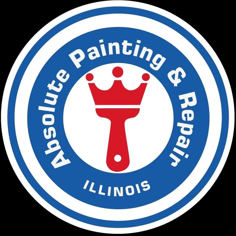 Logo for Absolute painting and repair, a painting company in Buffalo Grove, Illinois.
