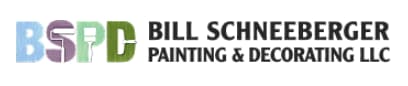 Logo for Bill Schneeberger Painting And Decorating, a painting company in Northbrook, Illinois.