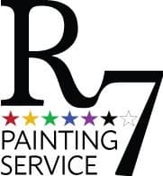 Logo for R7 Painting Service, a painting company in Asheville, NC.