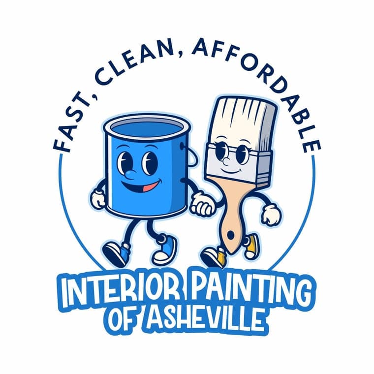 Logo for Interior Painting of Asheville, a painting company in Asheville, NC.