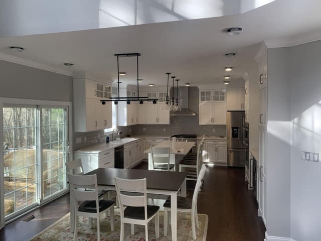 White Chooz Painters logo with blue background placeholder for paintig company logos