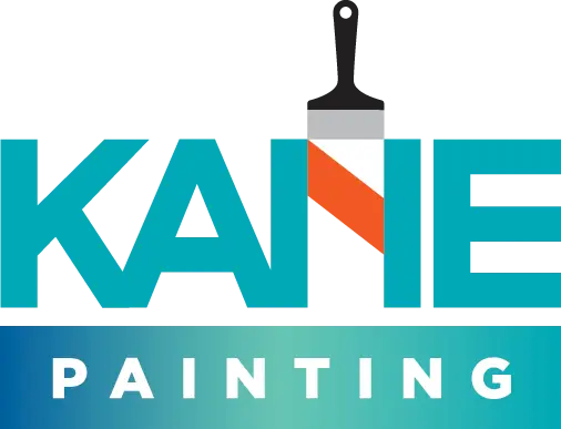 This is an image from Kane Painting LLC, located in Ohio. The image shows the company logo with stylized lettering and a paint-themed graphic representing professional residential and commercial painting services.