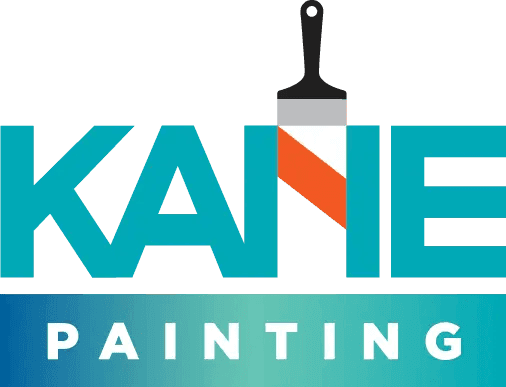 This is an image from Kane Painting LLC, located in Ohio. The image shows the company logo with stylized lettering and a paint-themed graphic representing professional residential and commercial painting services.