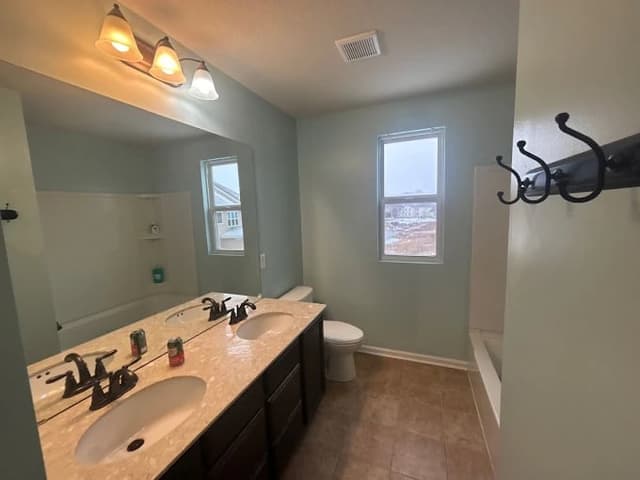 White Chooz Painters logo with blue background placeholder for paintig company logos