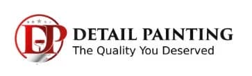 Logo for Detail Painting LLC, a painting company in Schaumburg, IL.