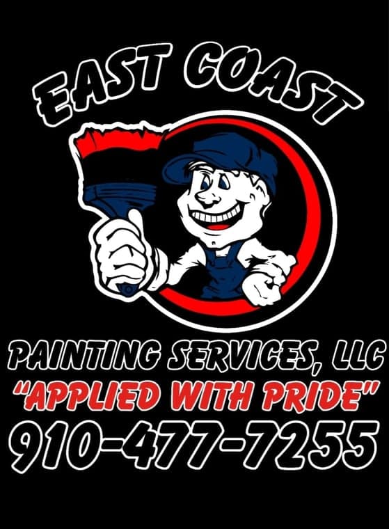 Logo for East Coast Painting Services, a painting company in Oak Island, North Carolina.