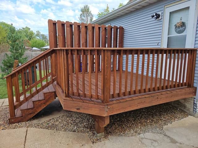 White Chooz Painters logo with blue background placeholder for paintig company logos