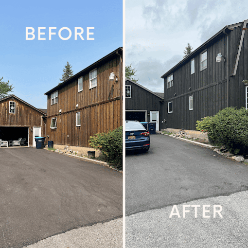 White Chooz Painters logo with blue background placeholder for paintig company logos