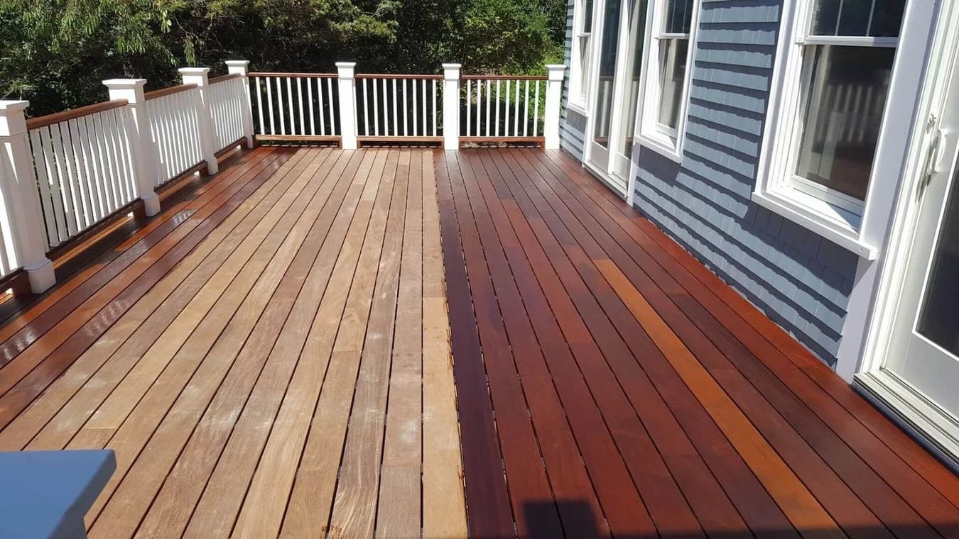 This is an image from Leo's Painting and Carpentry Services, located in Massachusetts. The photo would describe the second project image once provided.