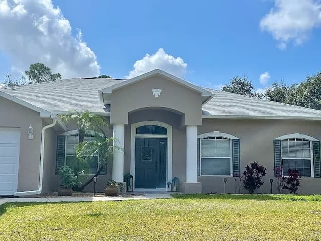 White Chooz Painters logo with blue background placeholder for paintig company logos