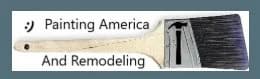 This is an image from Painting America and Remodeling, located in California. The logo for Painting America and Remodeling features a paint roller graphic with clean modern text, representing professional painting and remodeling services.