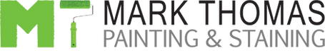 Logo for Mark Thomas Painting & Staining, a painting company in Holly Ridge, NC.