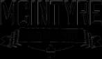 Logo for McIntyre Painting in Mt. Juliet, Tennessee. The image shows the company’s branded painting-service design.