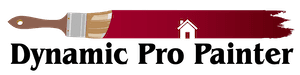 This is an image from Dynamic Pro Painter, located in California. The image shows the company logo featuring a stylized paint-themed design and business name, representing professional residential and commercial painting services.