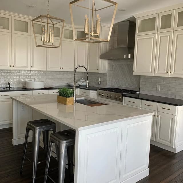 White Chooz Painters logo with blue background placeholder for paintig company logos