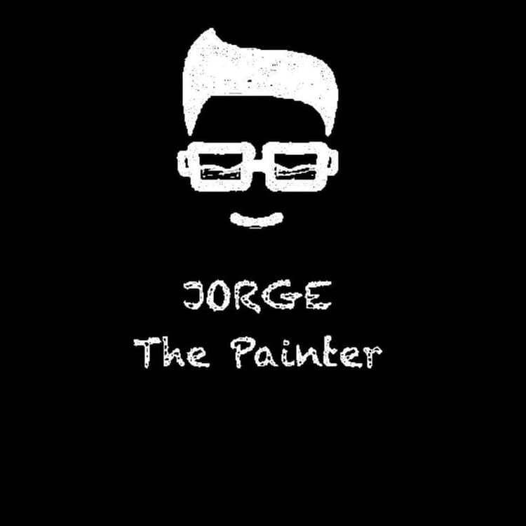 This is an image from Jorge The Painter LLC, located in North Carolina. This is a logo of Jorge The Painter LLC featuring a simple modern design, representing professional painting services.