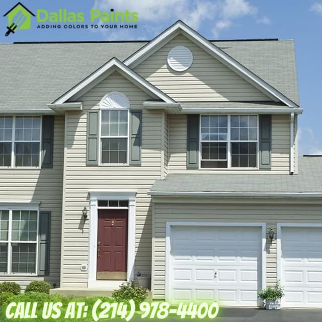 White Chooz Painters logo with blue background placeholder for paintig company logos