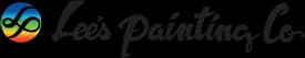 This is an image from Lee’s Painting Co, located in California. The logo for Lee’s Painting Co features clean script-style lettering with a modern, professional design that reflects the company’s painting services.