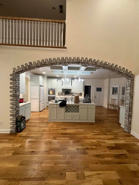 White Chooz Painters logo with blue background placeholder for paintig company logos