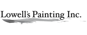 This is an image from Lowell’s Painting, located in North Carolina. The logo for Lowell’s Painting features clean, professional lettering with a simple, modern design representing the painting company.