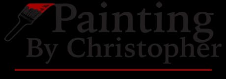 This is an image from Painting By Christopher LLC, located in Wisconsin. The logo for Painting By Christopher LLC features a paintbrush graphic with bold lettering and a clean, professional design representing residential painting services.