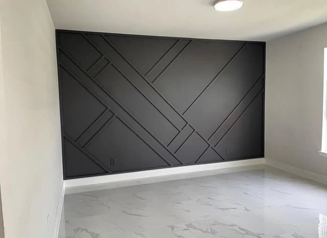 White Chooz Painters logo with blue background placeholder for paintig company logos