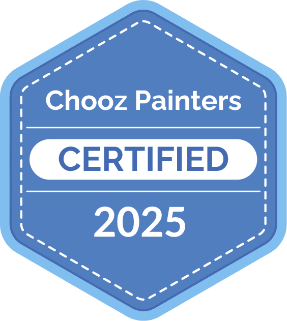 Chooz Painters Certified Badge for 2025