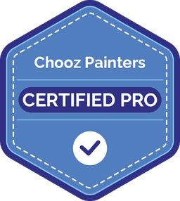Chooz Painters Certified badge in 2025 for S & M Painter & Drywall Co